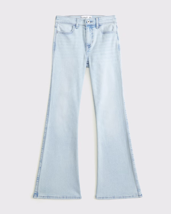 high rise flare jeans | Abercrombie & Fitch (US)