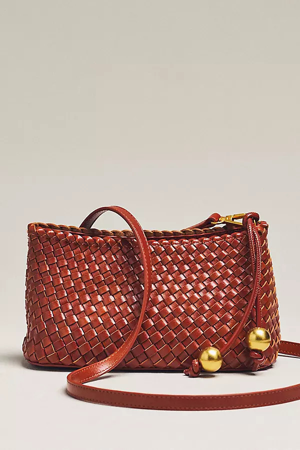 Woven Mini Sling Crossbody Bag | Anthropologie (US)
