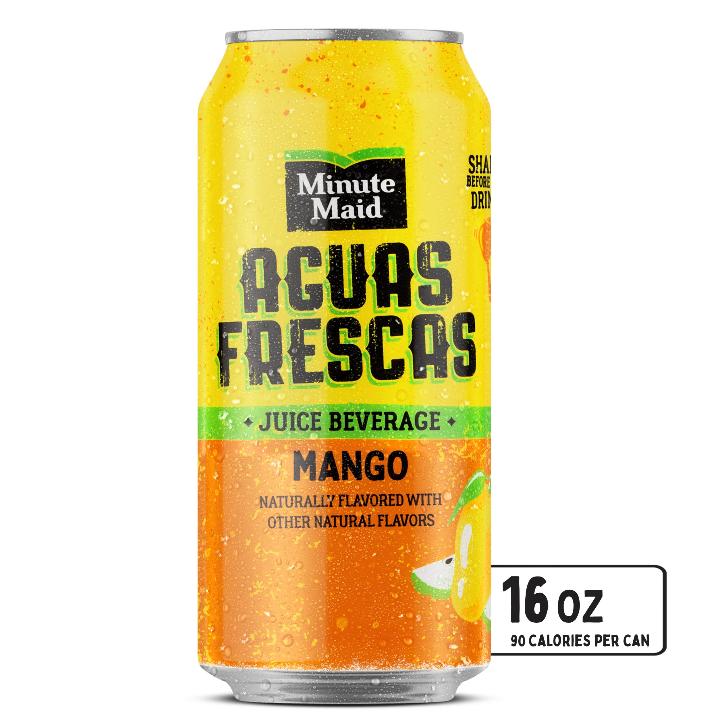 Minute Maid Aguas Frescas Mango Can, 16 fl oz | Walmart (US)