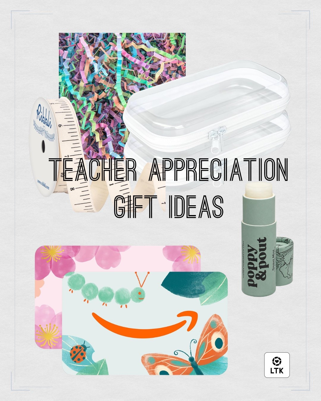 If you still need teacher appreciation ideas… start here 🤍

@amazon  &scout 

 #teacherappreciation #poppy #giftcard #giftideas #teachers #LTKdayinmylife #LTKmomlife #LTKKids