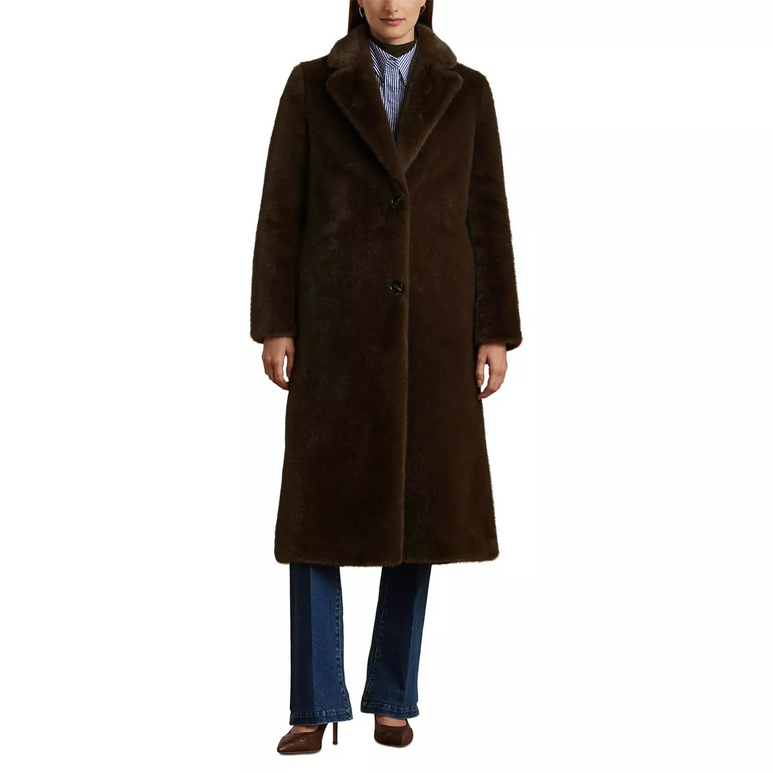 Lauren by Ralph LaurenFaux Fur Coat | House of Fraser UK