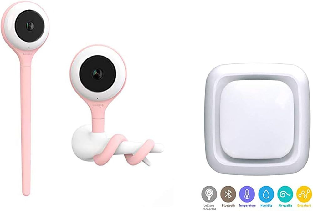 Lollipop Video Baby Monitor with Camera and Audio, Baby Camera Monitor with Crying Detection and ... | Amazon (US)