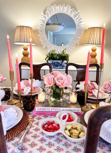 Valentine’s Day tablescape 💗 I used a lot of items I already had but linked everything I could find / similar items! 

Valentine’s Day // table setting // home decor // 

#LTKstyletip #LTKhome #LTKSeasonal