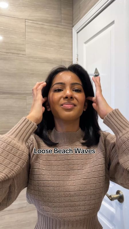 Loose beach waves, curling iron, hair styling, hairr

#LTKVideo #LTKbeauty