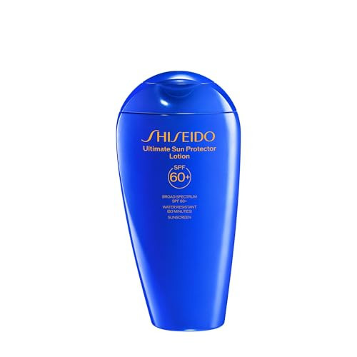 Shiseido Ultimate Sun Protector Lotion - 300 mL - Invisible Broad-Spectrum SPF 60+ Sunscreen for Face & Body - Lightweight Formula - All Skin Types - Free of Oxybenzone & Octinoxate | Amazon (US)