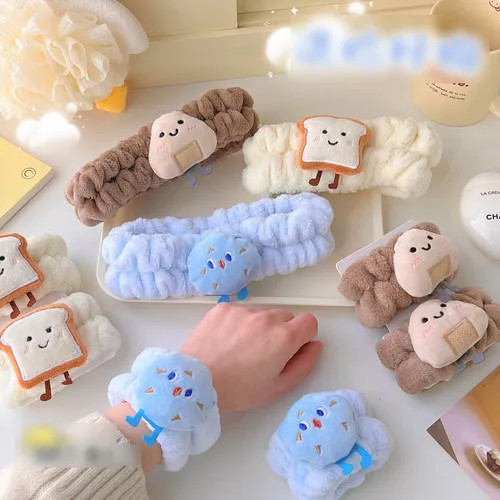 DREN - Cartoon Face Wash Wrist Band / Headband (various designs) | YesStyle Global