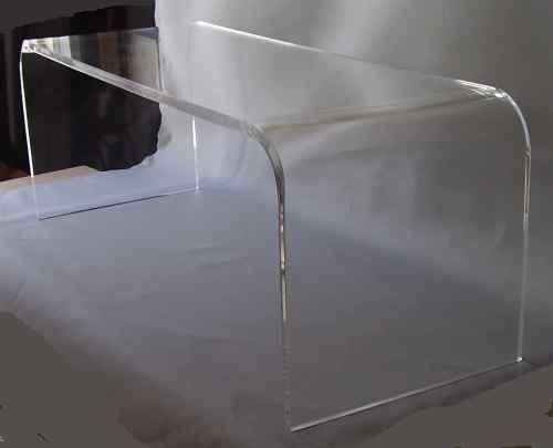 Acrylic Coffee Waterfall Table Lucite 44" Long X 16 X 16" High | Amazon (US)