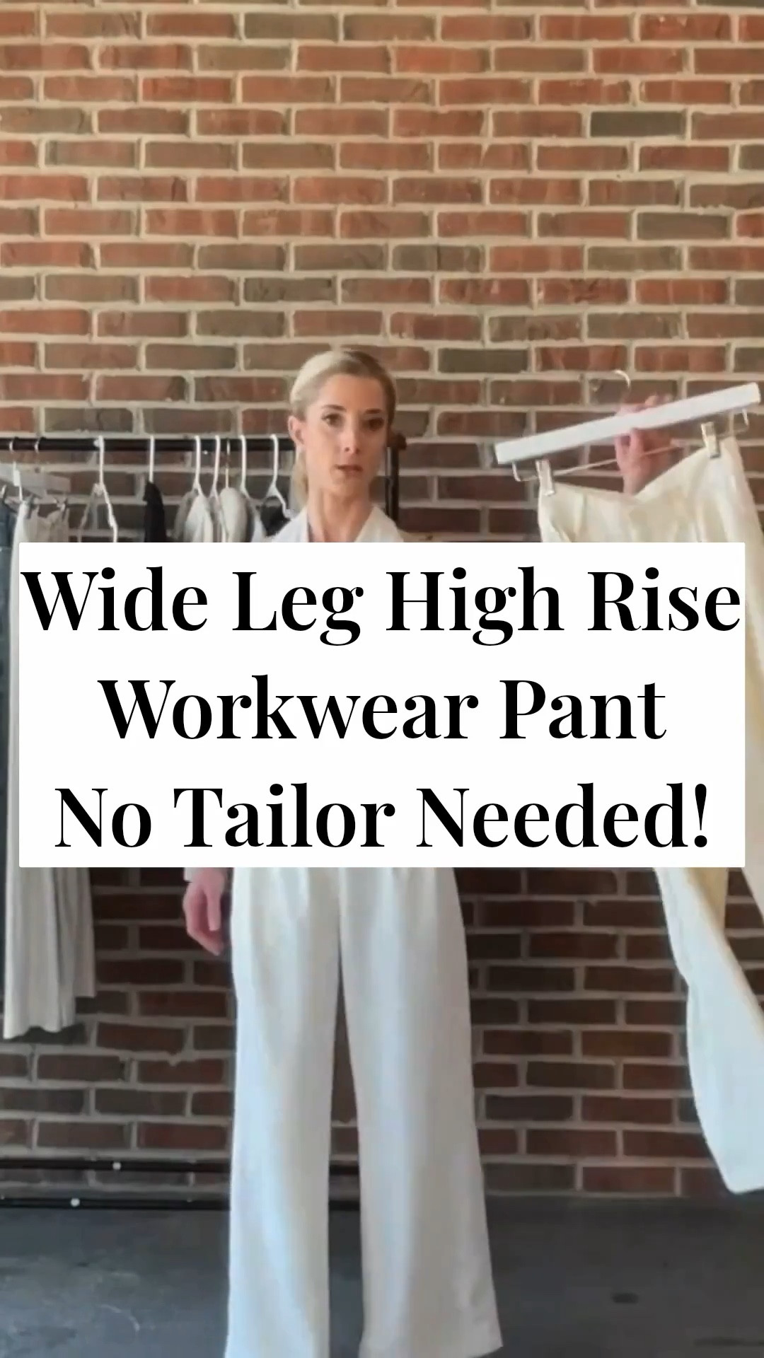Wide Leg High Rise Workwear Pant- No Tailor Needed! Petite LTK petite and LTK tall sizes for inseam available such a great Amazon fashion find under $45 for LTK workwear 

#LTKPetite #LTKWorkwear #LTKTall
