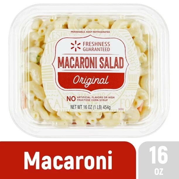 Freshness Guaranteed Original Macaroni Salad, 16 oz - Walmart.com | Walmart (US)