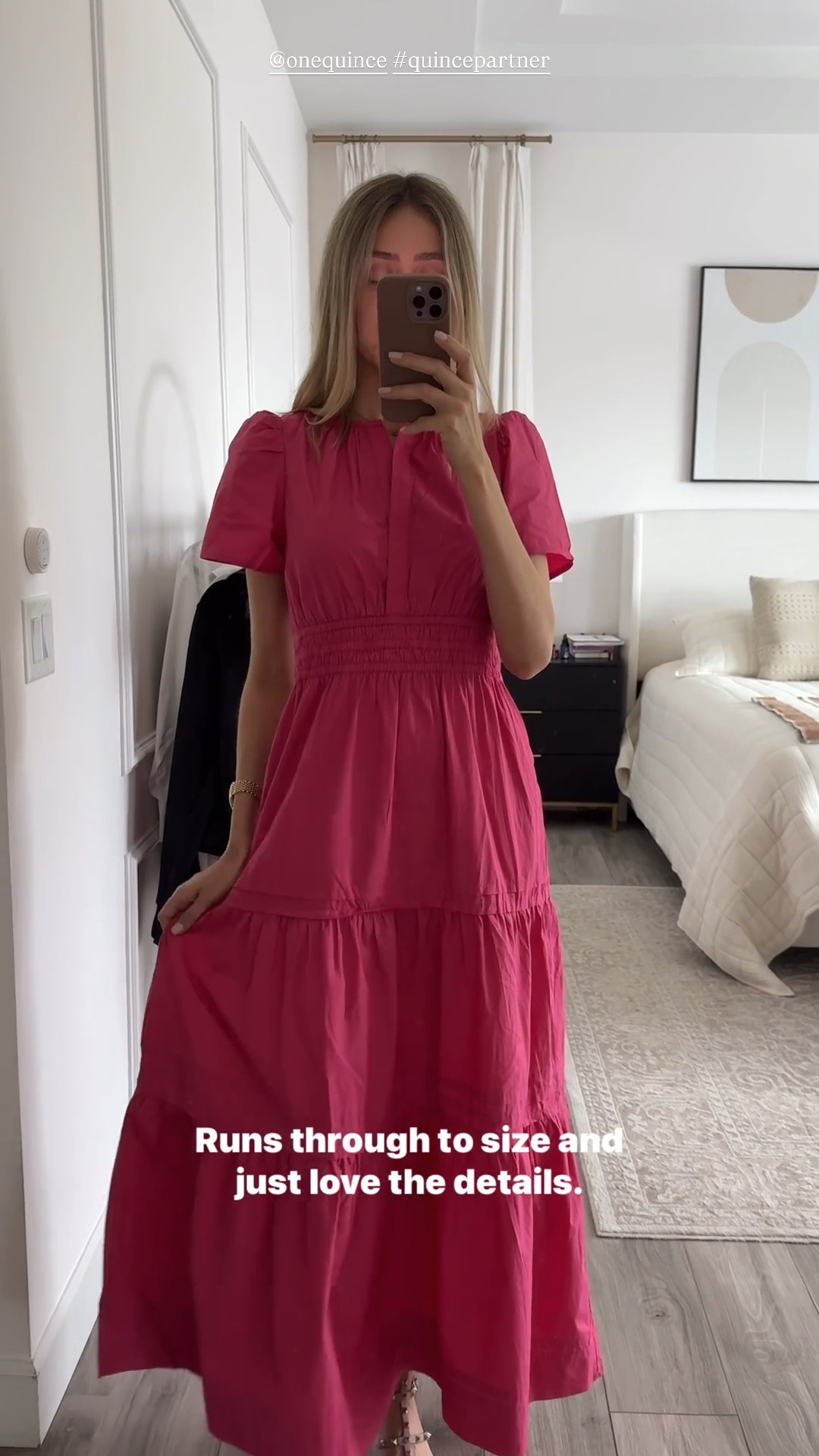 Beautiful spring outfit idea. Love the pink, it’s very flowy and light. Runs true to size, I’m wearing size small. 

#LTKootd #LTKSeasonal #LTKU