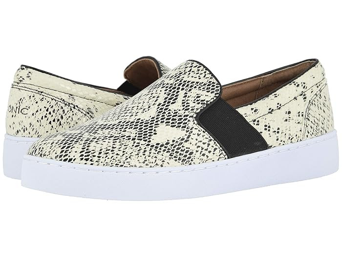 VIONIC Demetra Snake (White/Black) Women's Shoes | Zappos