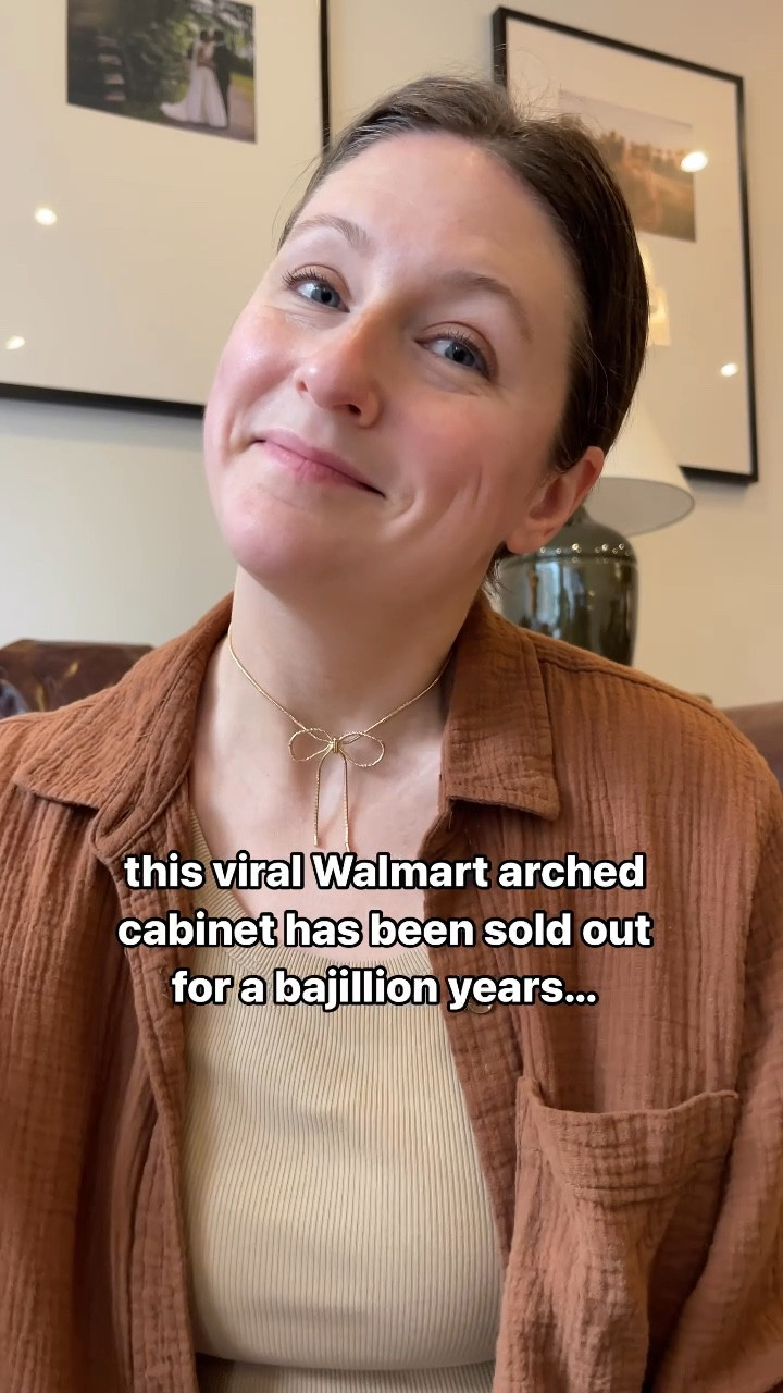 Wayfair find! 🖤 This viral arched cabinet from Walmart has been sold out forever! Clearly, it’s beloved for its honey finish and modern look. And if you wanted to get your hands on one but it was sold out- don’t worry, i got you!

I found this incredible alternate version from Wayfair for a similar price (literally only $78 more) in a white oak. It’s genuinely stunning and so similar to the Walmart one. So, if you couldn’t get your hands on that one, make sure to grab this before it sells out (because you know it will). Note that it also comes in walnut brown! #dupe #cabinet #walmart 

#LTKSaleAlert #LTKVideo #LTKHome