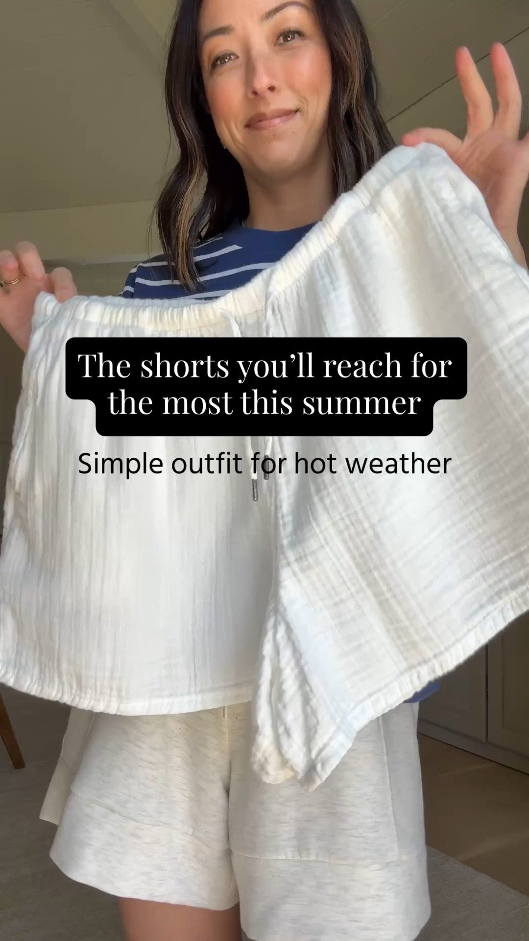 Simple summer outfit ideas. No layers. Light layers. 

Madewell tee xs
Gap gauze shorts xs - new version is slightly different. Size up in new version 
Beek sandals 5
Quince bucket 
Gap hat - old
Dorsey James necklace 15”
Electric Picks earrings

#LTKgrwm #LTKmomlife #LTKPetite