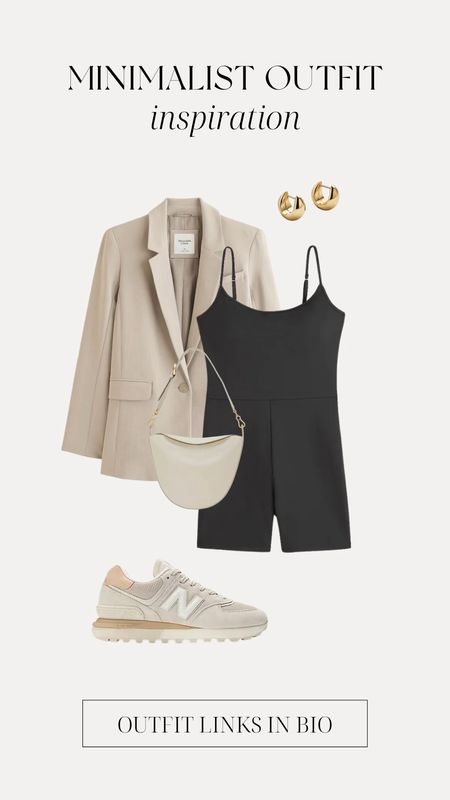 Casual Athleisure Outfit
2024 outfits/ women’s fashion/ workwear/ casual outfit idea/ new balance outfit/ women's blazer/ street wear/ edgy style/ clean gril style/ minimalist outfit

#LTKMostLoved #LTKVideo #LTKstyletip