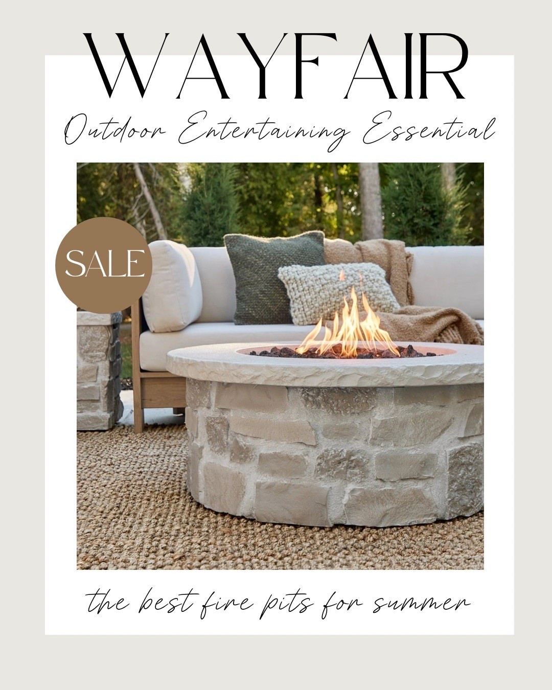 Fire pits for Summer ☀️👏🏼😎

Love these for hosting & summer evenings outside!

Fire pit, Outdoor season, outdoor dining, summer living, patio season, garden, front porch, patio refresh, outdoor rugs, summer hosting

#LTKHome #LTKSeasonal #LTKfoodie