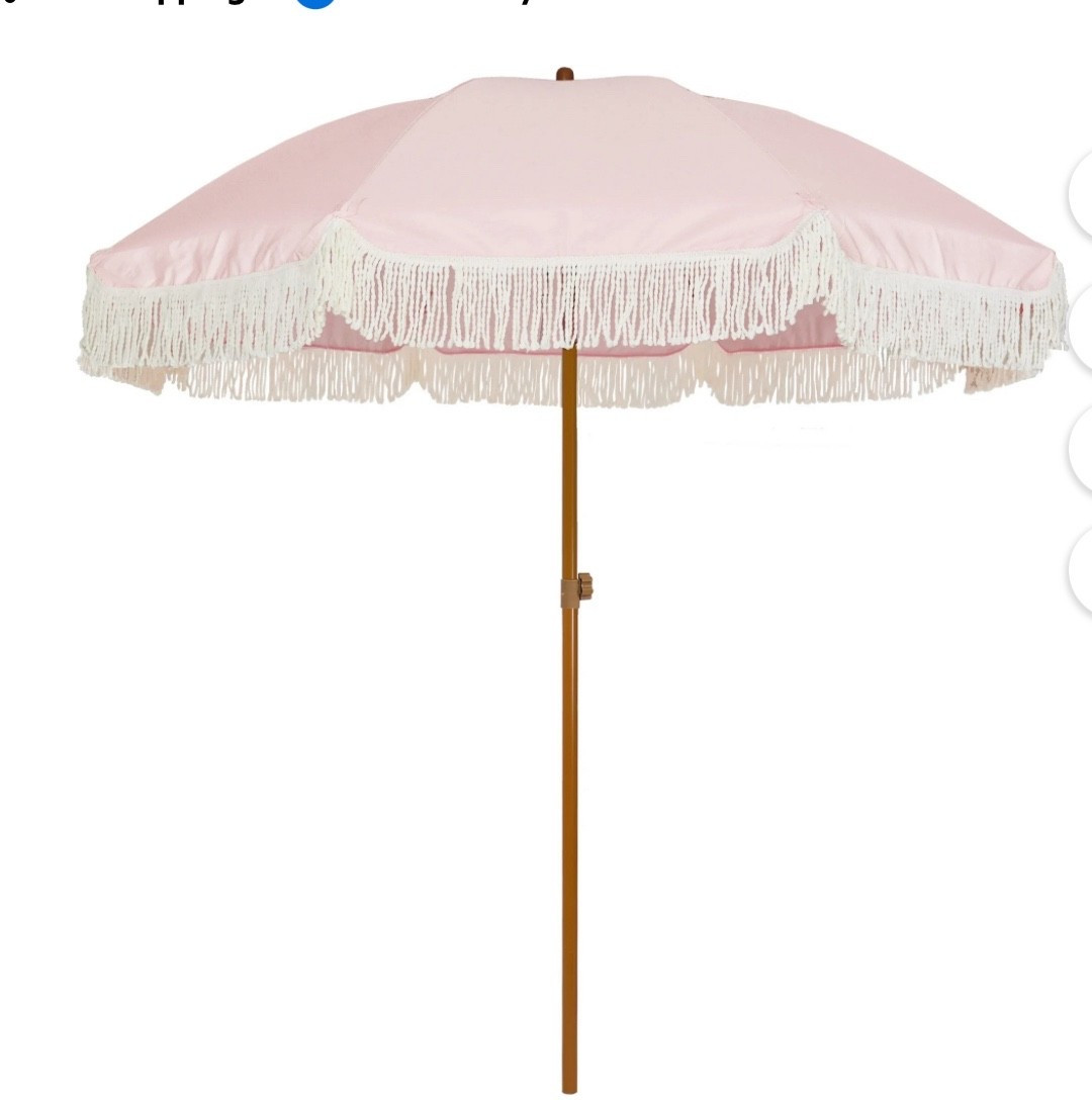 Boho umbrella beautiful pink. I love them.

#LTKParties #LTKStyleTip #LTKFindsUnder100