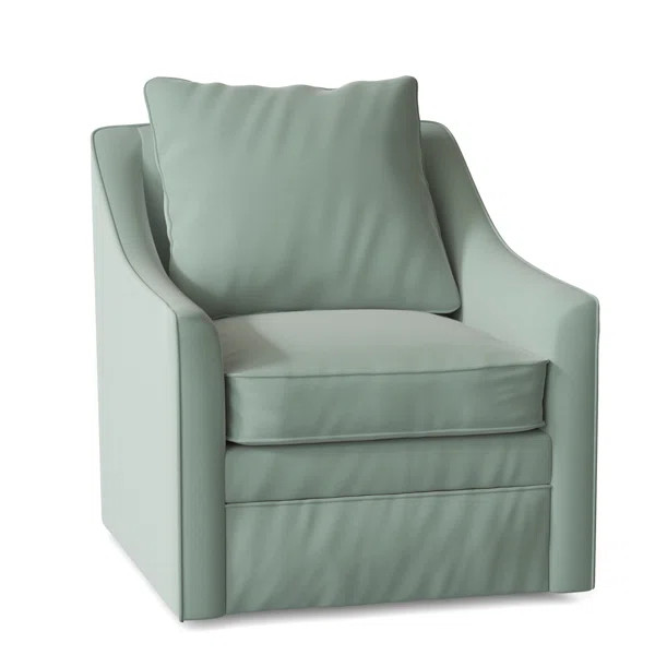 Aaronsburg Upholstered Swivel Armchair | Wayfair North America