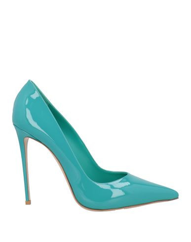 Le Silla Woman Pumps Turquoise Size 5 Leather | YOOX (US)