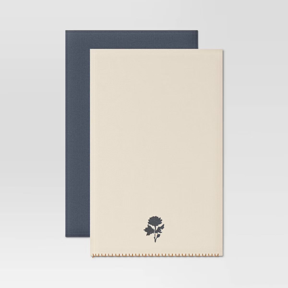 2pc Flower Kitchen Towel Set Purple - Threshold™ | Target