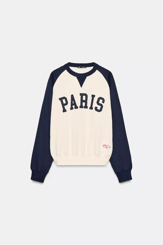 VARSITY SWEATSHIRT | Zara UK