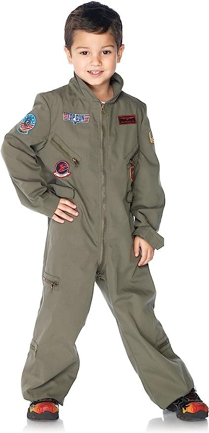 Amazon.com: Leg Avenue Toys and Games Top Gun Movie Boys Flight Suit Adult Sized Costumes, Khaki,... | Amazon (US)