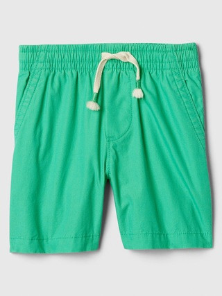 babyGap Poplin Pull-On Shorts | Gap Factory