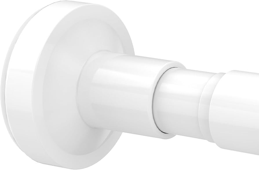 Bonpally Shower Curtain Rod, Adjustable 32-89 Inches Spring Tension Rod, Non-Slip No Drilling Sta... | Amazon (US)