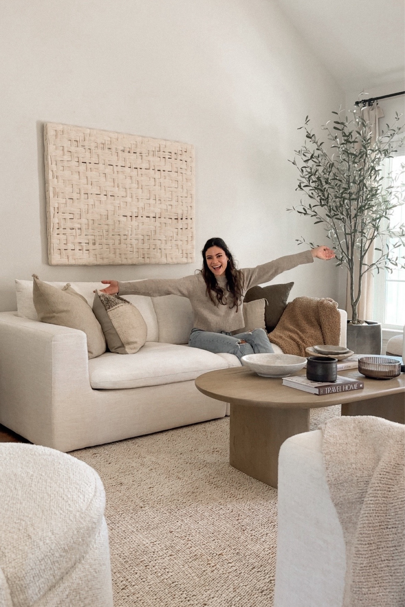 Cloud couch dupe!!

Couches- cloud couch- sofa/ olive tree- pillows- coffee table 

#LTKstyletip #LTKfindsunder100 #LTKhome