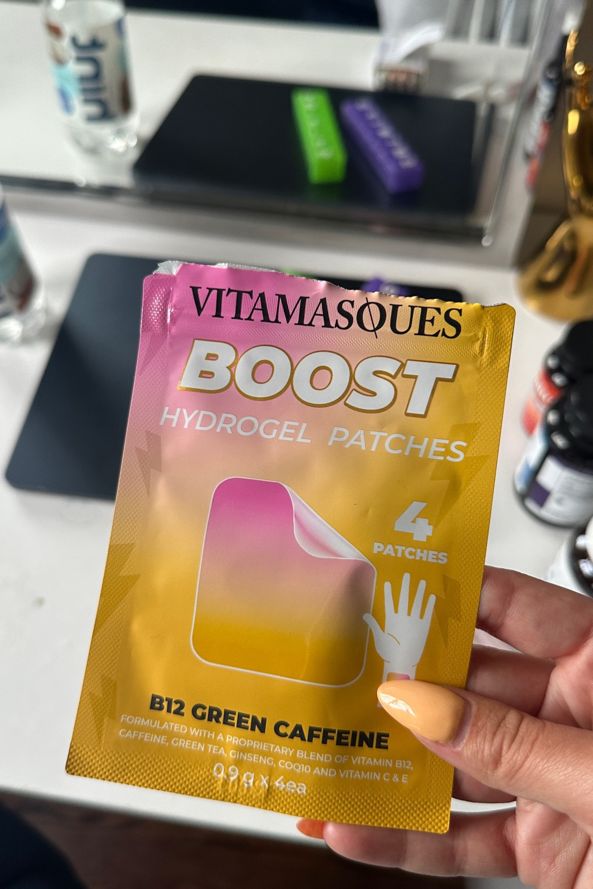 Energy patches! 
⚡️⚡️⚡️⚡️⚡️
I recently tried these out to try and lean off the coffee in the morning. I put one on before a workout and I felt so energized. Packed with B12! 

#LTKhome #LTKfitness #LTKfindsunder50