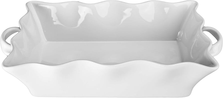 BIA Cordon Bleu 900585S1SIOC Everyday Bakeware Wavy Rectangular Baker, 15-inch Length | Amazon (US)