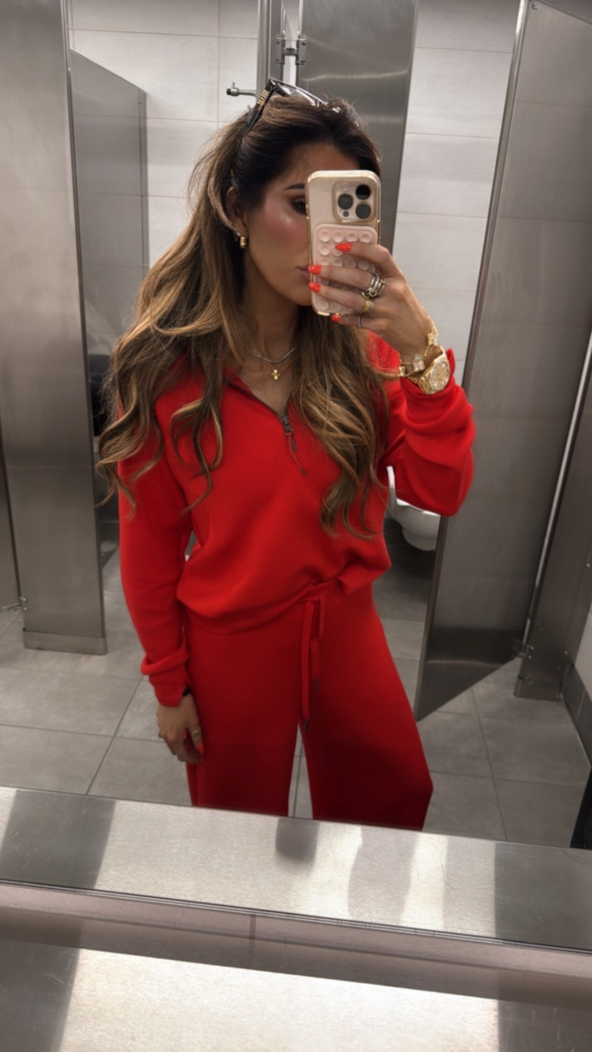 I love a good @Spanx red set!! I am wearing a size small in everything! 
Get 20% off sitewide now through March 15th when you use code “LTKSPANX"

Spanx, LTK Spring Sale, Spring Sale, Sale, Sale Alert, Spanx Red, Airessentials, Spring Outfits, Spring Outfit 2026, Maternity Outfit, Comfy outfit, Emily Ann Gemma 

#LTKSpringSale #LTKSaleAlert #LTKTravel