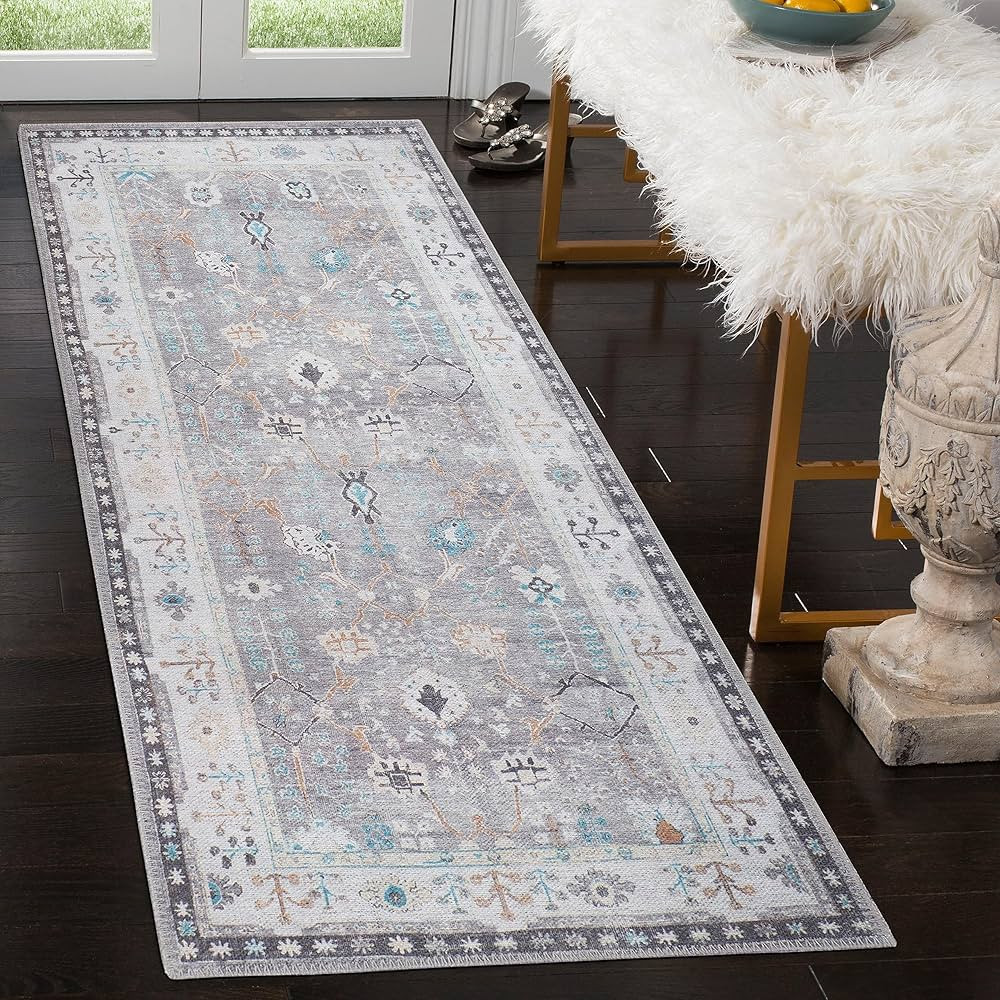 Bellini Rugs Machine Washable Rug with Non Slip Backing, Living Room Rug, Kitchen Area Rug, Pet F... | Amazon (US)