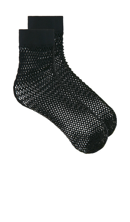 Wolford Net Socks in Black. | Revolve Clothing (Global)