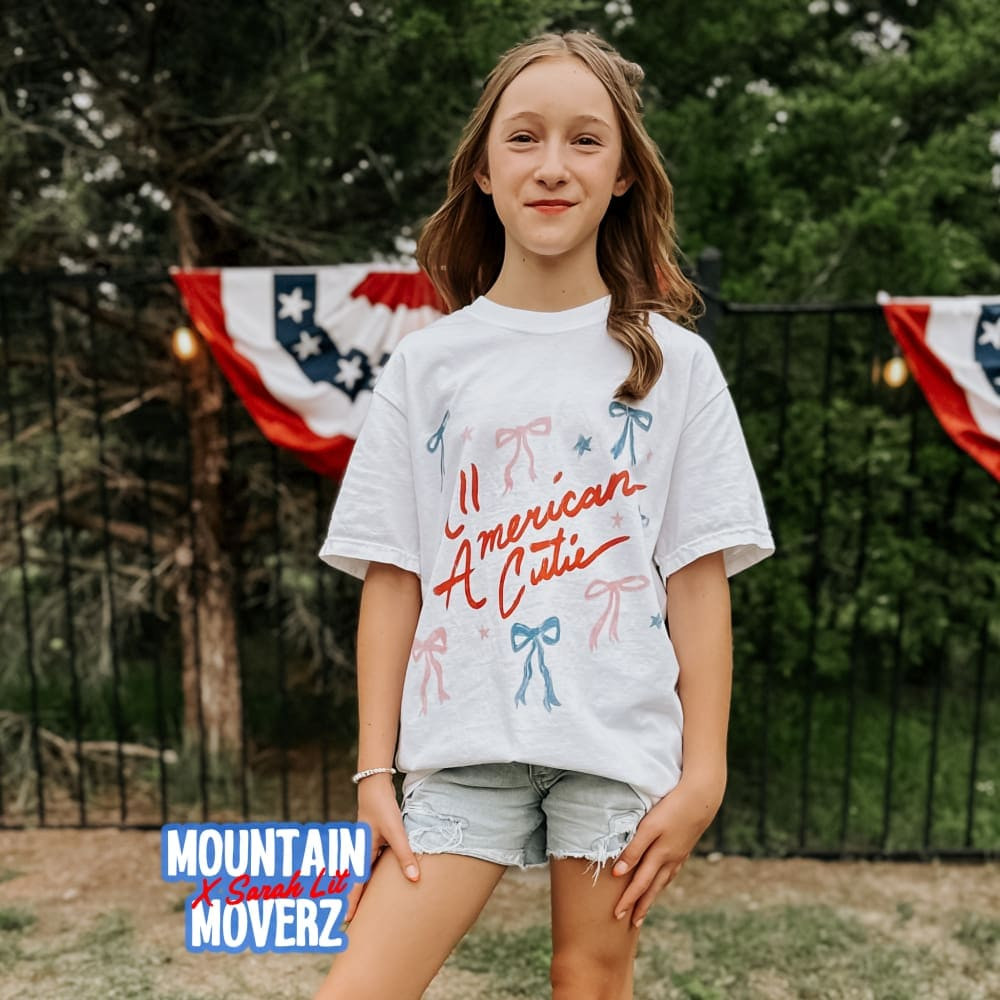 All American Cutie - Kids Tee | Mountain Moverz