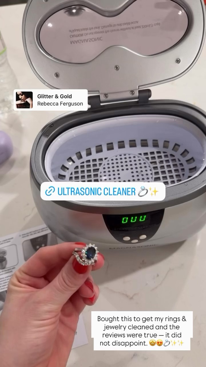 If your rings are looking dull… you need this 💍✨
This ultrasonic cleaner makes cleaning rings and jewelry so easy and they come out sparkling. 

#LTKdayinmylife #LTKstorytime #LTKselfcare