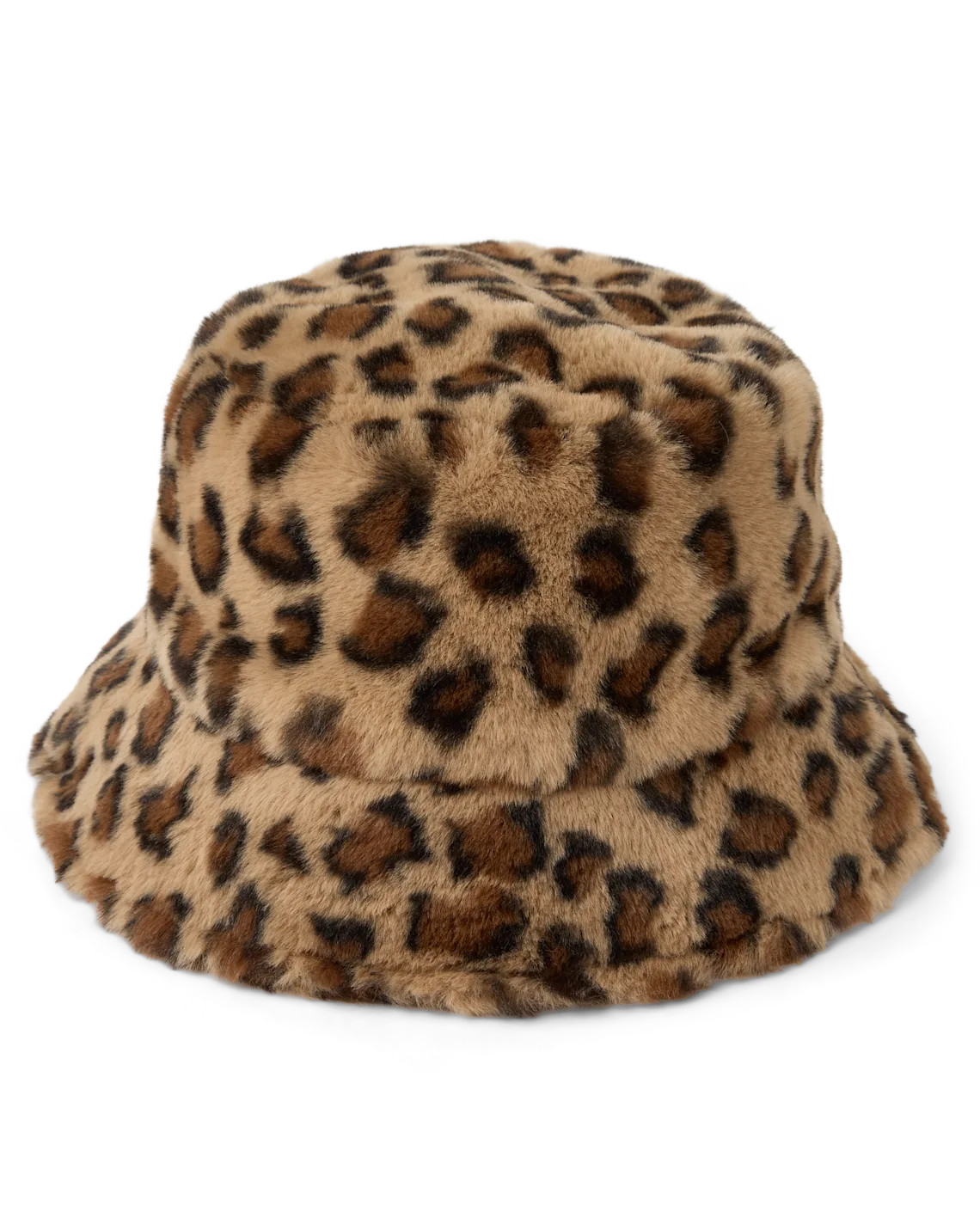 Girls Faux Fur Bucket Hat - tan | The Children's Place