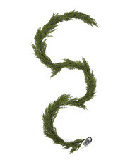 9ft Real Touch Led Faux Pine Garland | Marshalls