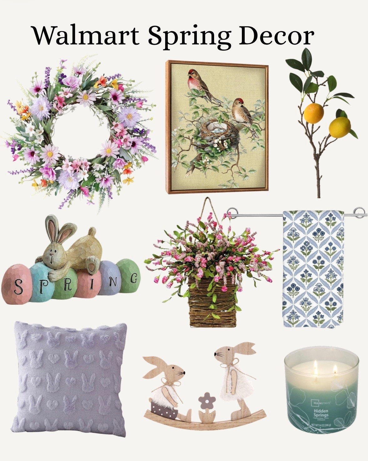 Walmart Spring Decor

#LTKmomlife #LTKSeasonal #LTKHome