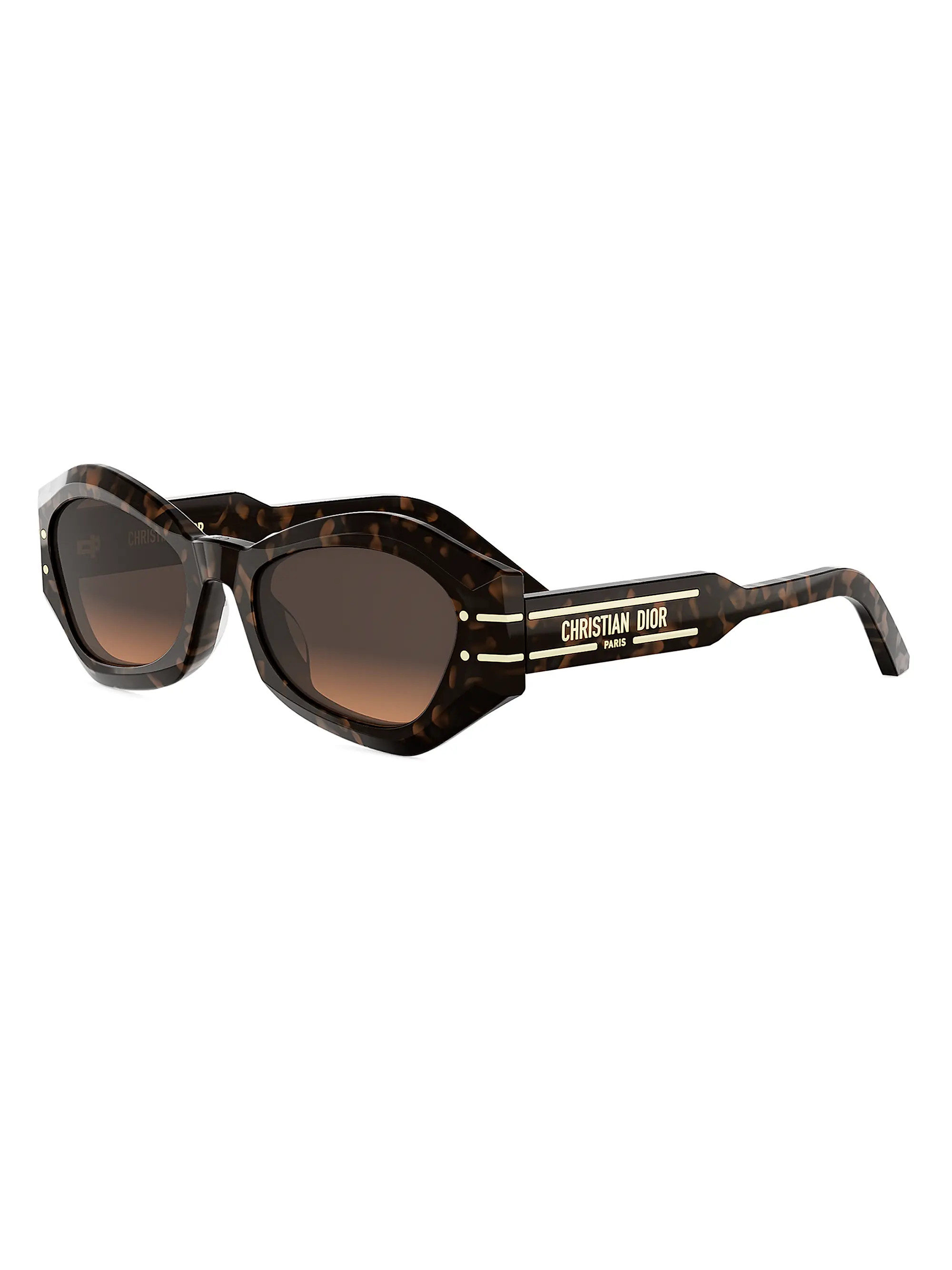 DiorSignature B1U 55MM Butterfly Sunglasses | Saks Fifth Avenue
