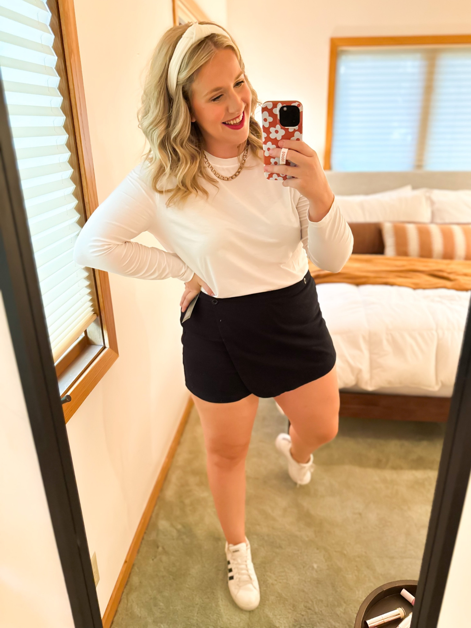 Short: XL
Skort: 16


#LTKsalealert #LTKmidsize #LTKfindsunder50