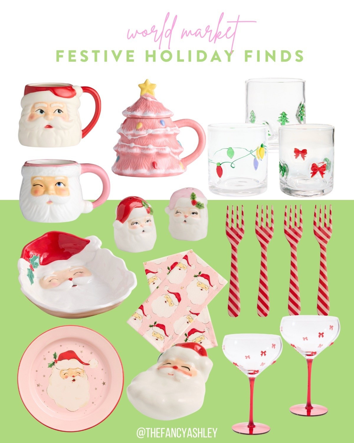 Obsessed with these cute World Market holiday finds - you know I love a good pink situation. So good and the price point is amazing! #WorldMarket #HolidayDecor #PinkChristmas #FestiveFinds #HolidayDecorations #ChristmasDecor #AffordableDecor #PinkHoliday #SeasonalDecor #WorldMarketFinds

#LTKHoliday #LTKSeasonal #LTKHome