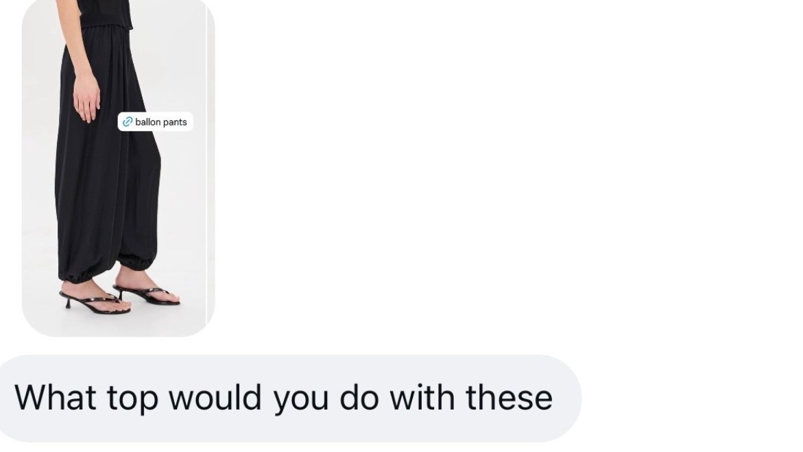 What I would wear with balloon pants 

#LTKootd #LTKgrwm #LTKSeasonal