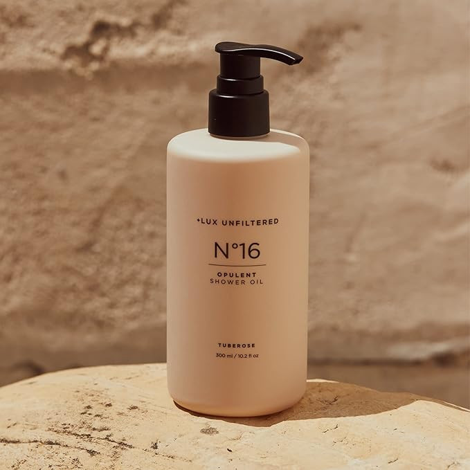 + Lux Unfiltered N°16 Opulent Shower Oil in Tuberose - Luxurious Hydrating Full Body Oil Cleanse... | Amazon (US)