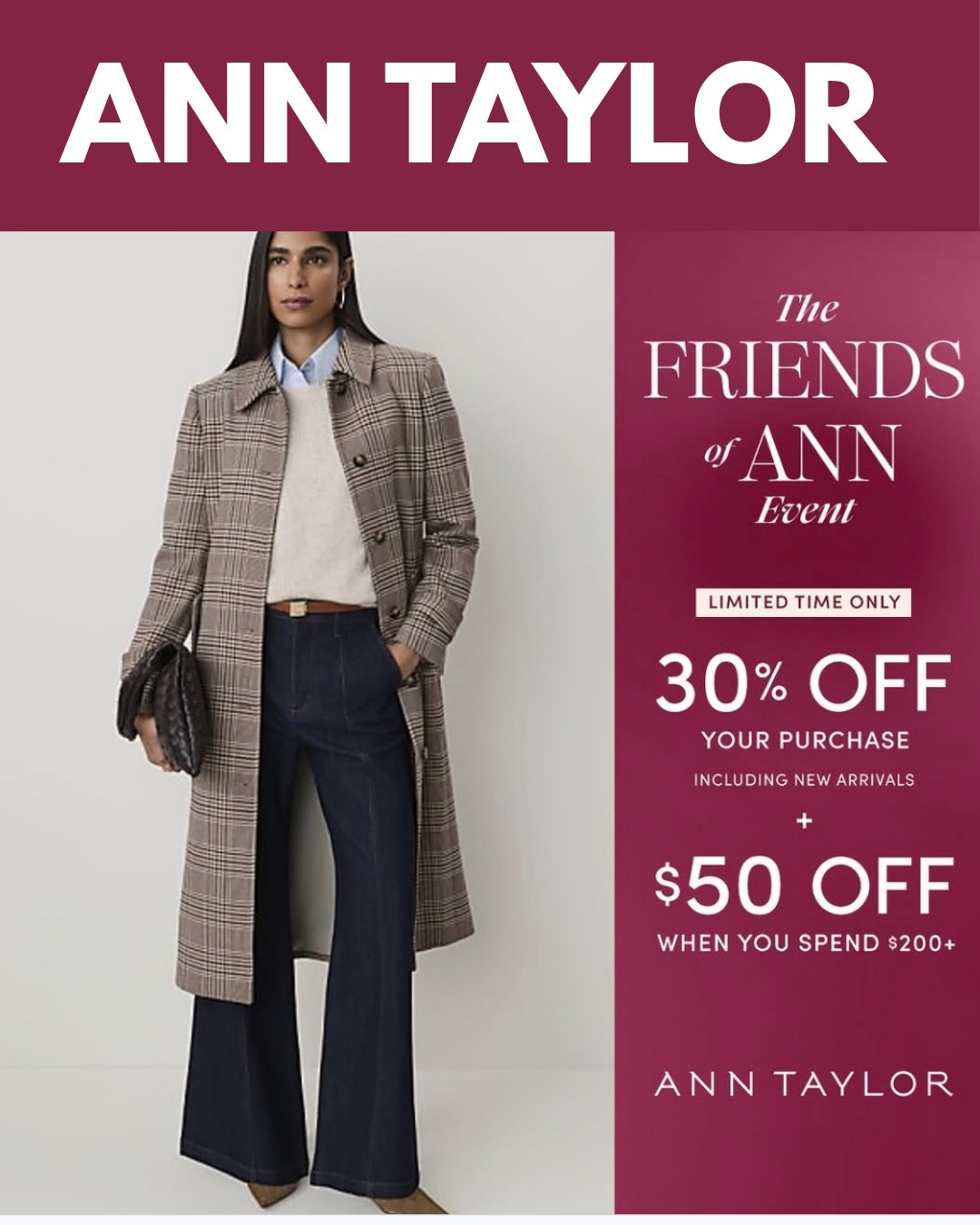 Last Chance!!! Time to refresh your WorkWear at 30% OFF + an additional $50 OFF $200 ‼️ Now at ANN TAYLOR ‼️ Click any photo below to shop the Sale!! I already bought a Blazer, Vest and Sweater!!
They sell Petite Sizes and at 5’3 their Pants fit me perfectly!!!

#LTKSaleAlert #LTKPetite 
#LTKootd #LTKWorkwear #LTKTravel

https://liketk.it/6mNX7