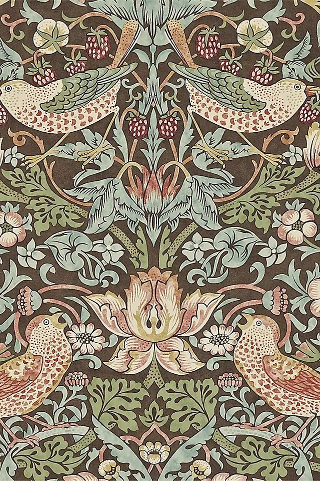 Strawberry Thief Wallpaper | Anthropologie (US)