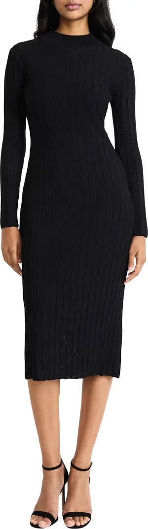 Long Sleeve Midi Sweater Dress | Nordstrom