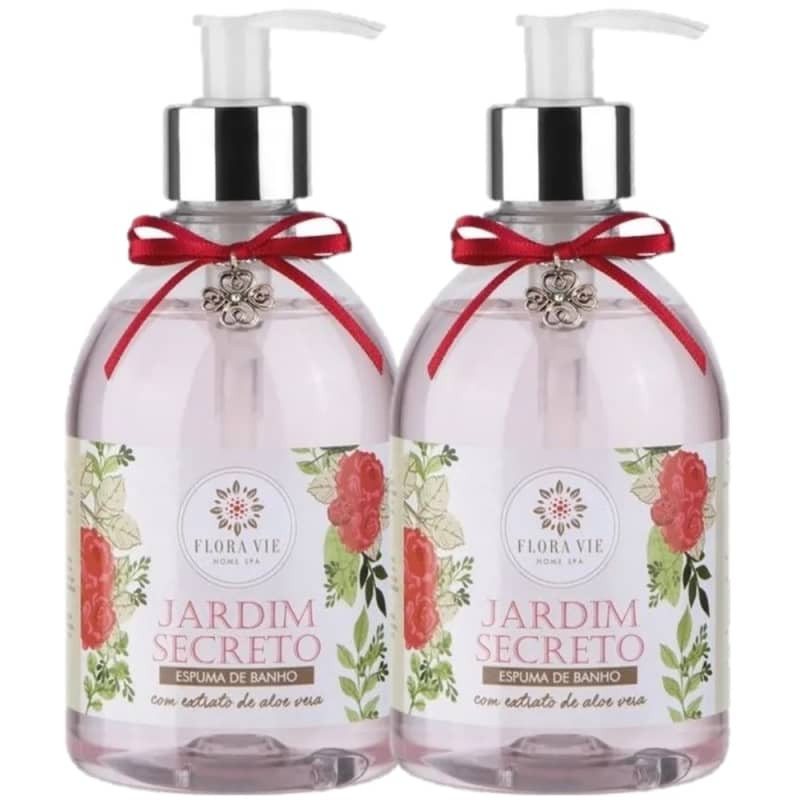Kit Flora Vie Jardim Secreto
        
              - Espuma de Banho 2x380ml | Beleza Na Web (BR)