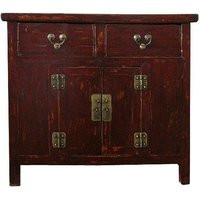 Small Antique Chinese Country-style Lacquered Cabinet Sideboard | Etsy (US)