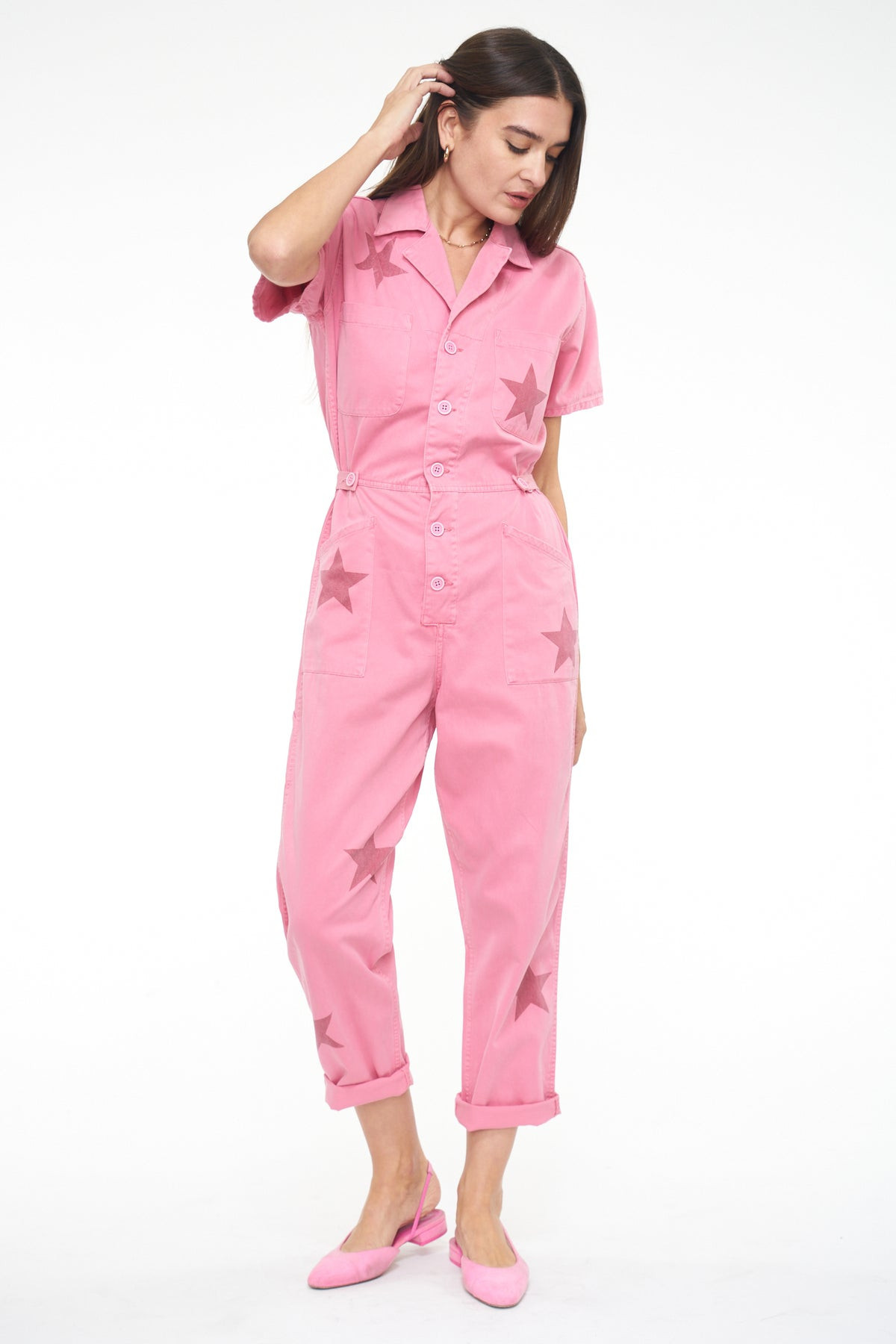 Grover Short Sleeve Field Suit - Royal Flamingo | Pistola Denim