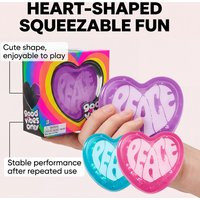 【In Stock】Needoh Heart Squishy Toy Blind Box Cute Heart Shape Stress Relief Soft Slow Rebound Fun Portable Toy Surprise Toy Gift | AliExpress (US)